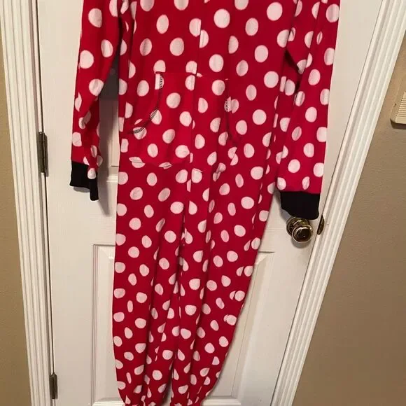 Disney Minnie Onesie Footed Pajamas - Picture 12 of 12